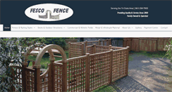 Desktop Screenshot of fescofence.com